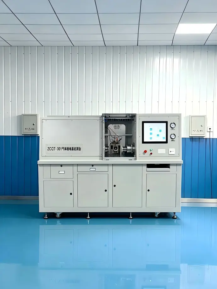Gas relay test bench